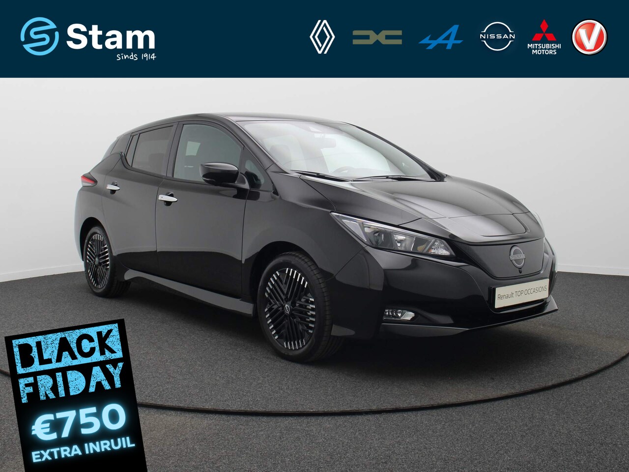 Nissan LEAF - N-Connecta 39 kWh 360° Camera | Adapt. cruise | Climate | Navi | Warmtepomp - AutoWereld.nl