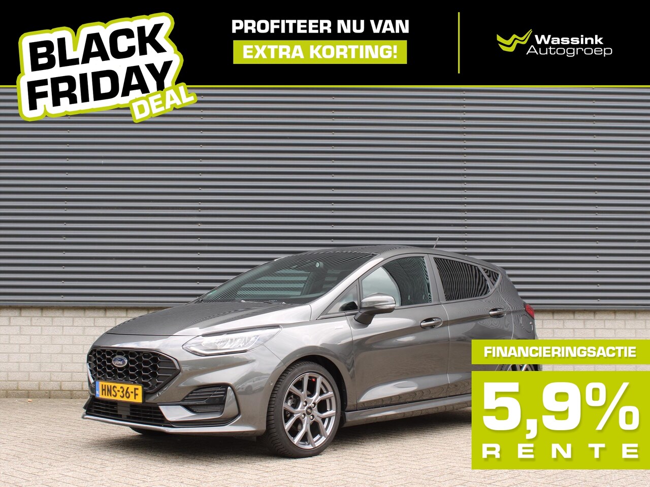 Ford Fiesta - BLACK FRIDAY DEAL I ST-Line Ecoboost 100pk I Adaptive Cruise Control I Camera I Winter Pac - AutoWereld.nl