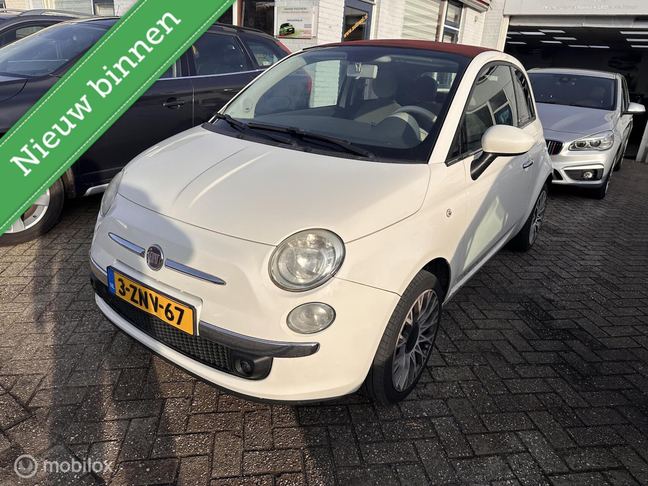 Fiat 500 - 1.2 Lounge Cabrio - AutoWereld.nl
