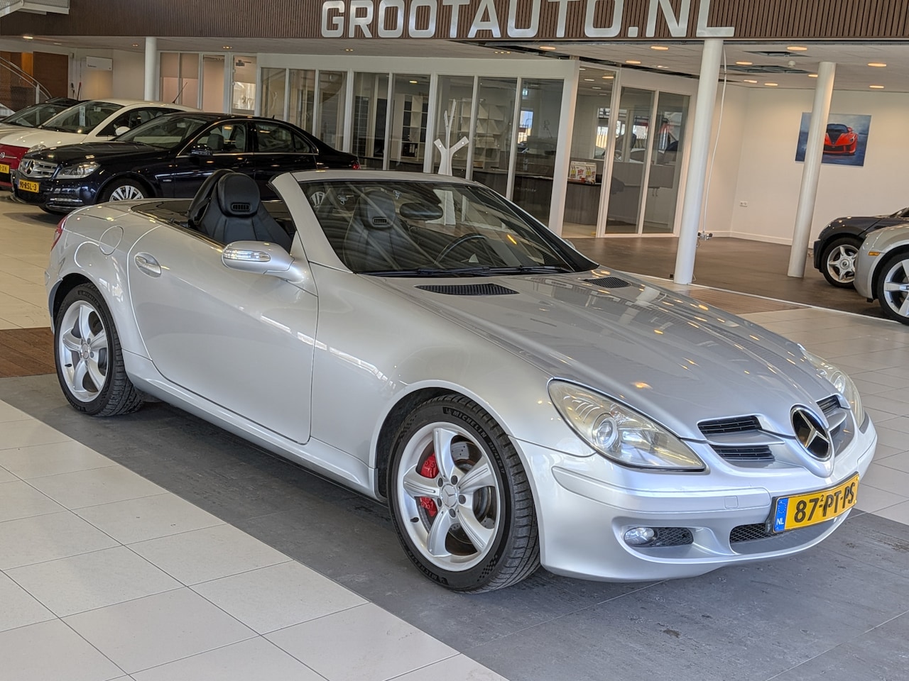 Mercedes-Benz SLK-klasse - SLK 350 Airco, Cruise Control, Stuurbekrachtiging - AutoWereld.nl
