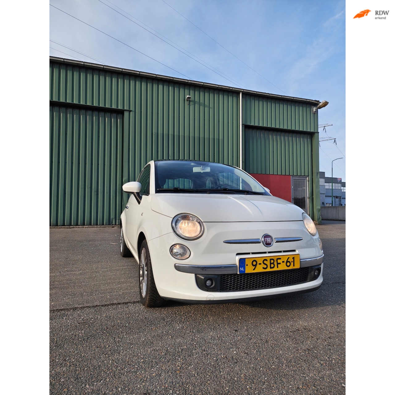 Fiat 500 - 1.2 Naked PANORAMA- GOED ONDERHOUDEN - AIRCO - AutoWereld.nl