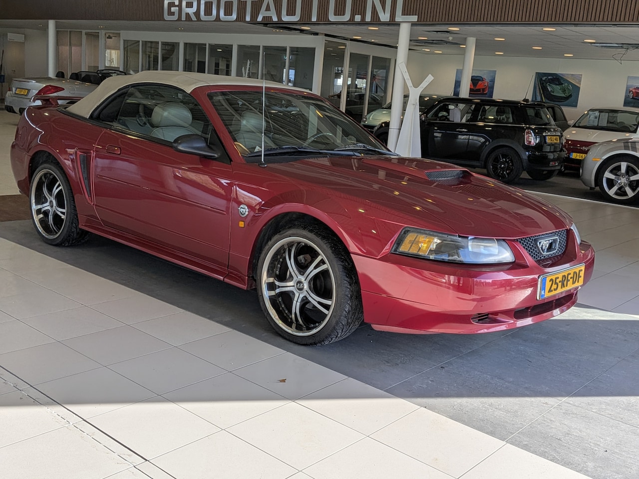 Ford Mustang - 3.9 V6 Automaat Airco, Cruise control, Leder - AutoWereld.nl