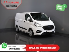Ford Transit Custom - 1.0 130 pk Aut. PHEV BPM VRIJ Carplay/ Stoelverw./ Sortimo/ Sidebars/ Camera/ PDC/ Cruise/
