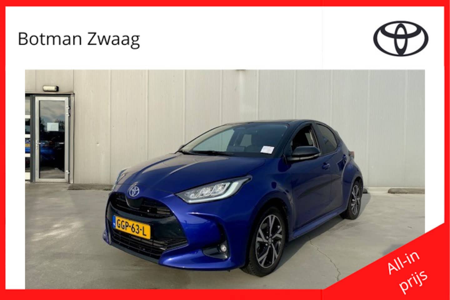 Toyota Yaris - 1.5 Hybrid 115 First Edition Afneembare trekhaak | all seasonbanden | zwart dak - AutoWereld.nl