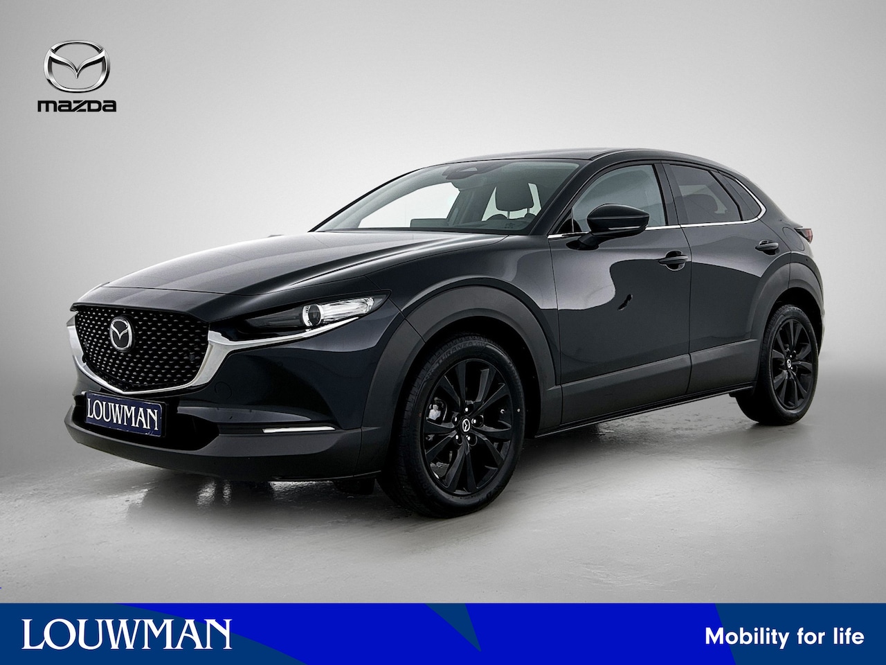 Mazda CX-30 - 2.5 e-SkyActiv-G M Hybrid Homura | Interesse in dit voertuig? Hij is uitsluitend te bezich - AutoWereld.nl