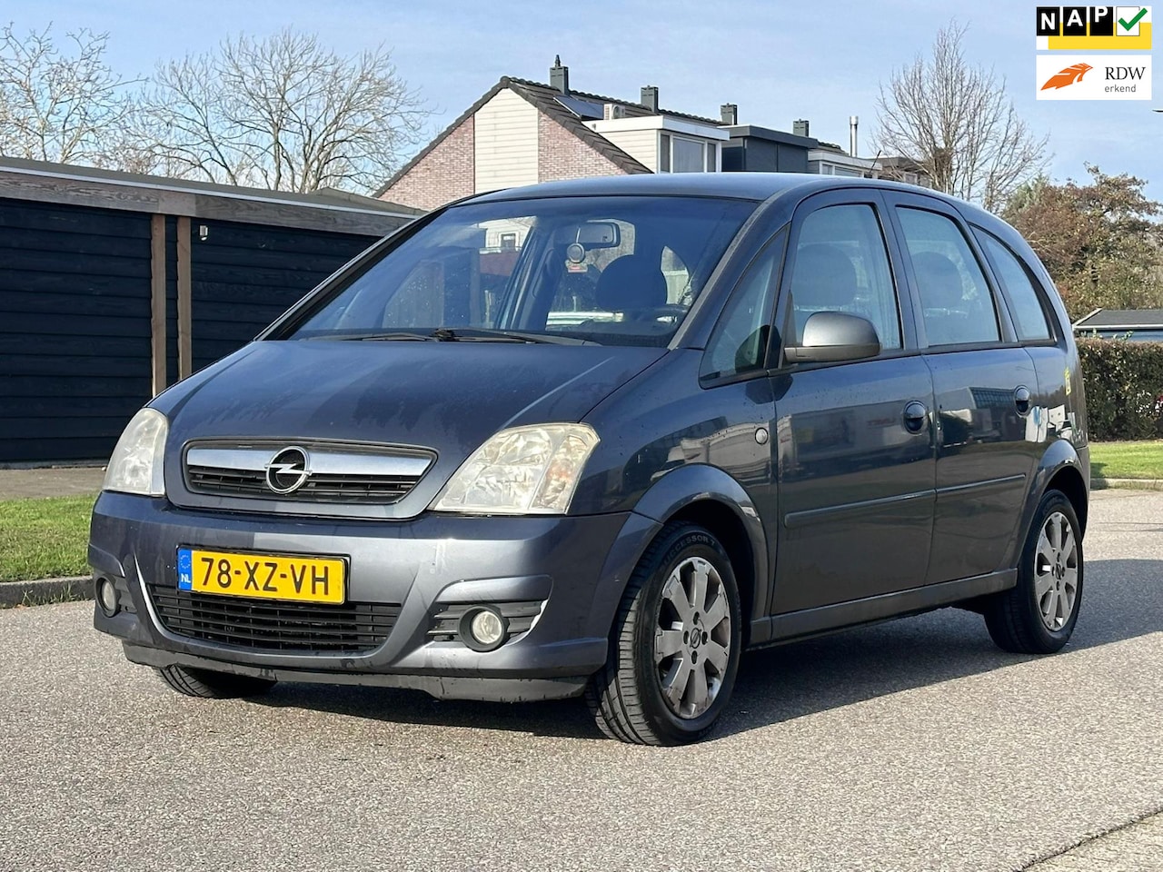 Opel Meriva - 1.6-16V Temptation Airco*NAP*LM velgen*Stuurbekrachtiging* - AutoWereld.nl