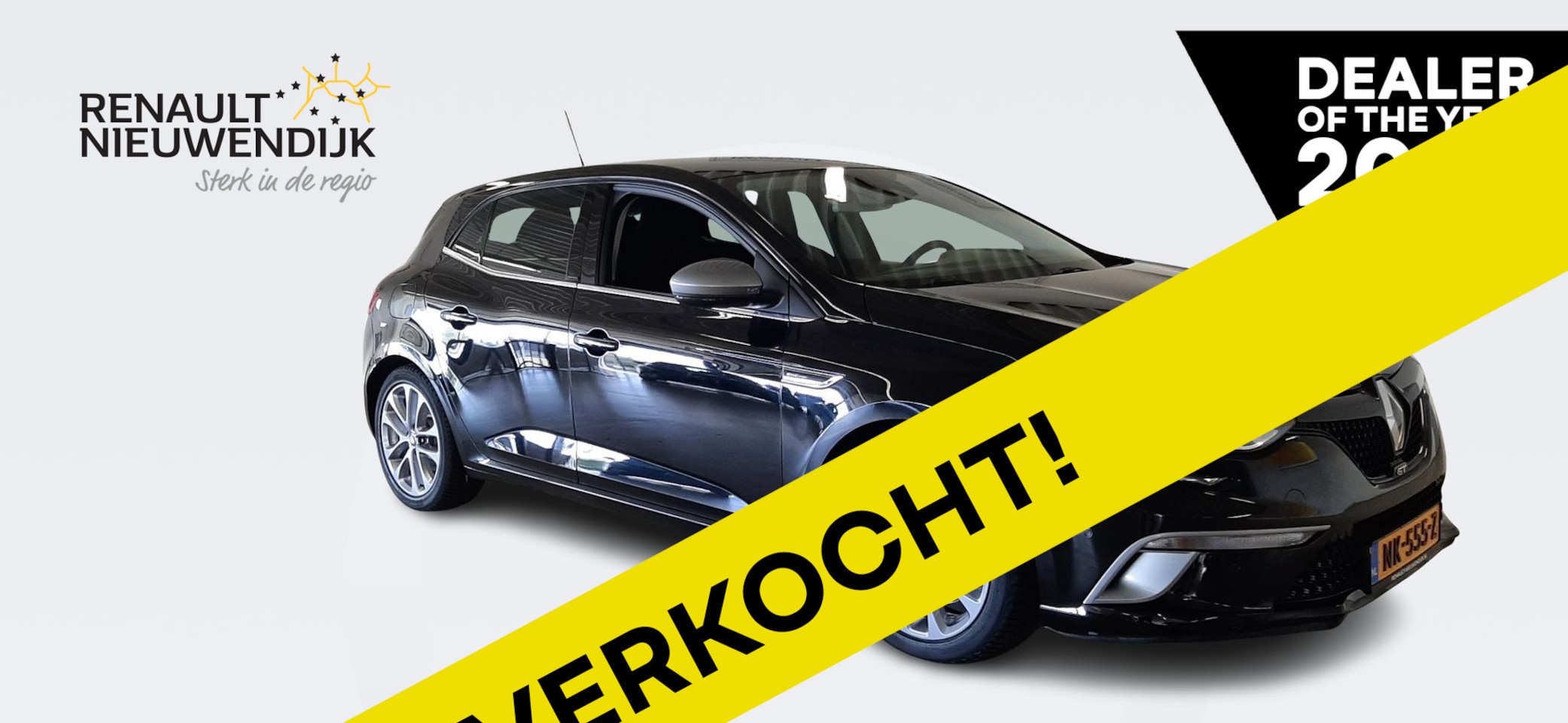 Renault Mégane - 1.6 TCe GT / EXTRA SET BANDEN OP LMV / HEAD UP DISPLAY / 4CONTROLE / NAVIGATIE / PARKEERSE - AutoWereld.nl
