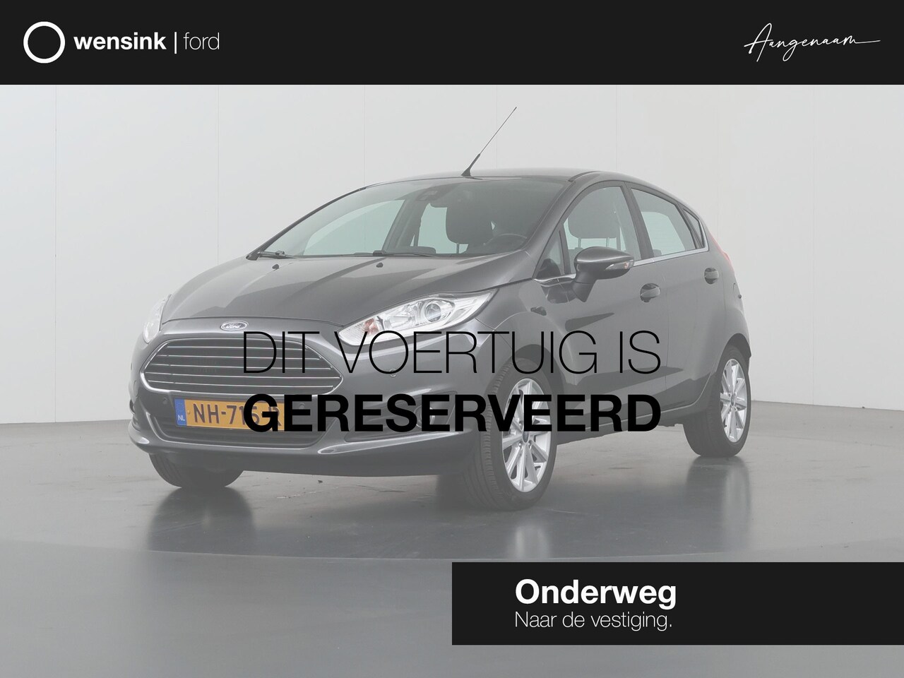 Ford Fiesta - 1.0 EcoBoost Titanium | Trekhaak | Navigatie | Climate Control | Parkeersensoren | - AutoWereld.nl