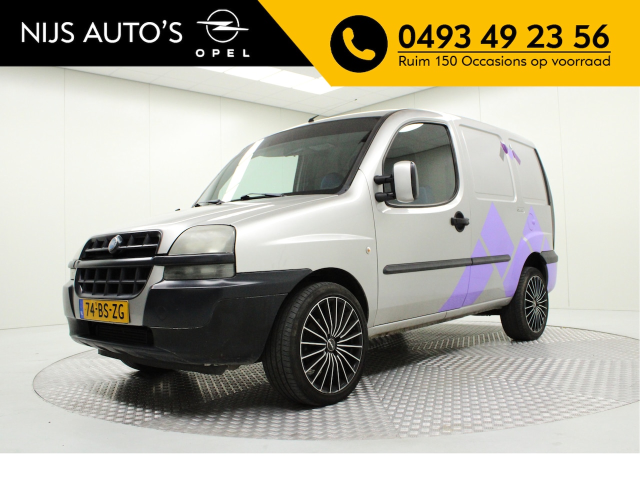 Fiat Doblò - 1.3 JTD Basis HD | Radio / Trekhaak / Centrale Vergrendeling - AutoWereld.nl