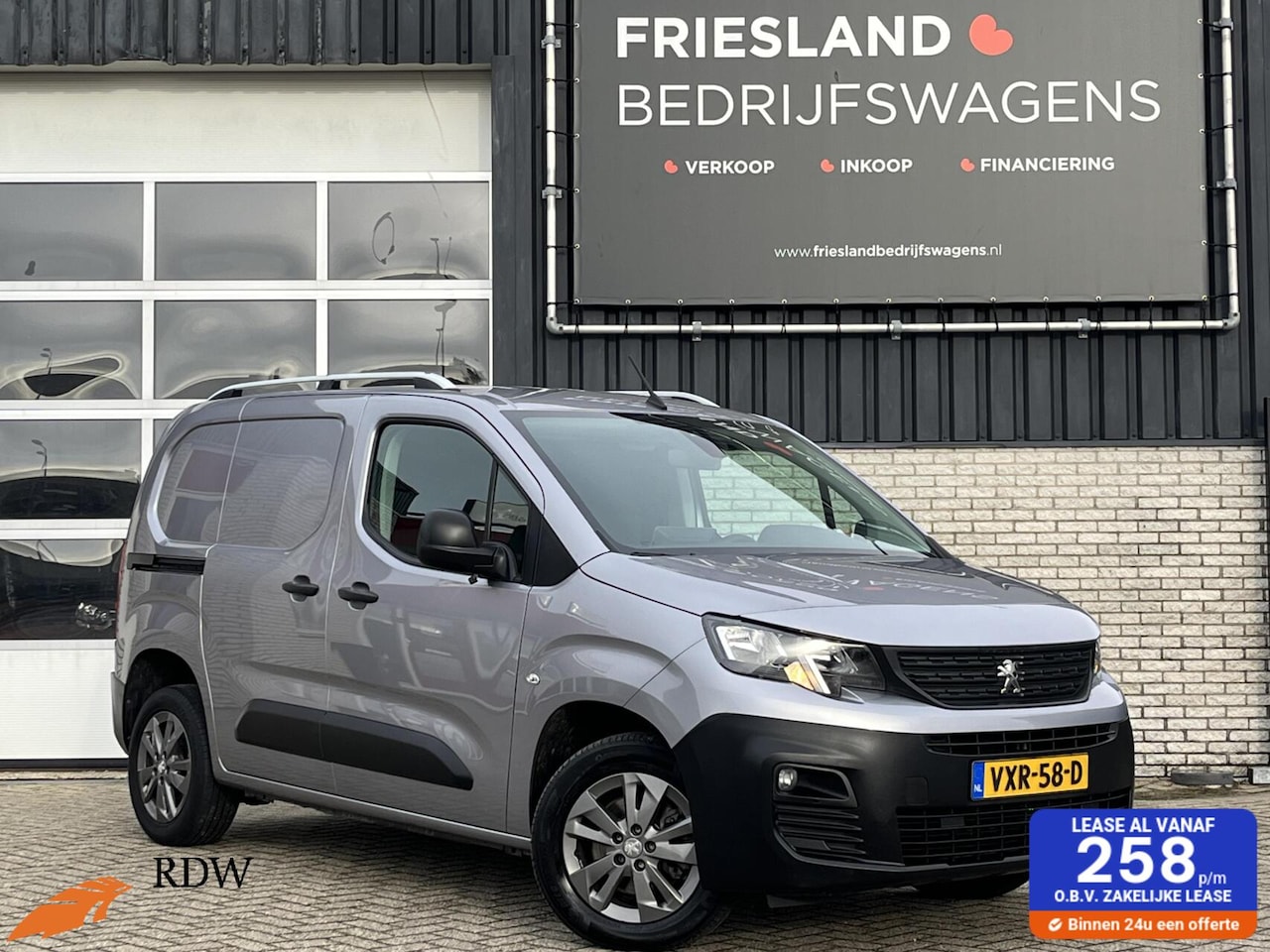 Peugeot Partner - bestel 1.5 BlueHDI Asphalt - AutoWereld.nl