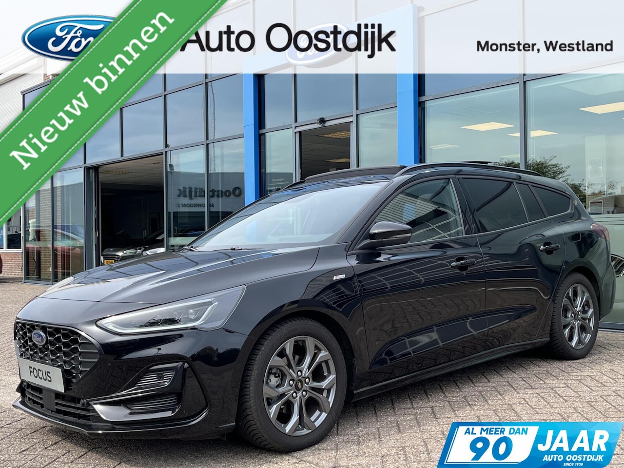 Ford Focus Wagon - 1.0 EcoBoost Hybrid ST Line 155PK Automaat Afn. Trekhaak Panodak Winterpack Carplay-Draadl - AutoWereld.nl