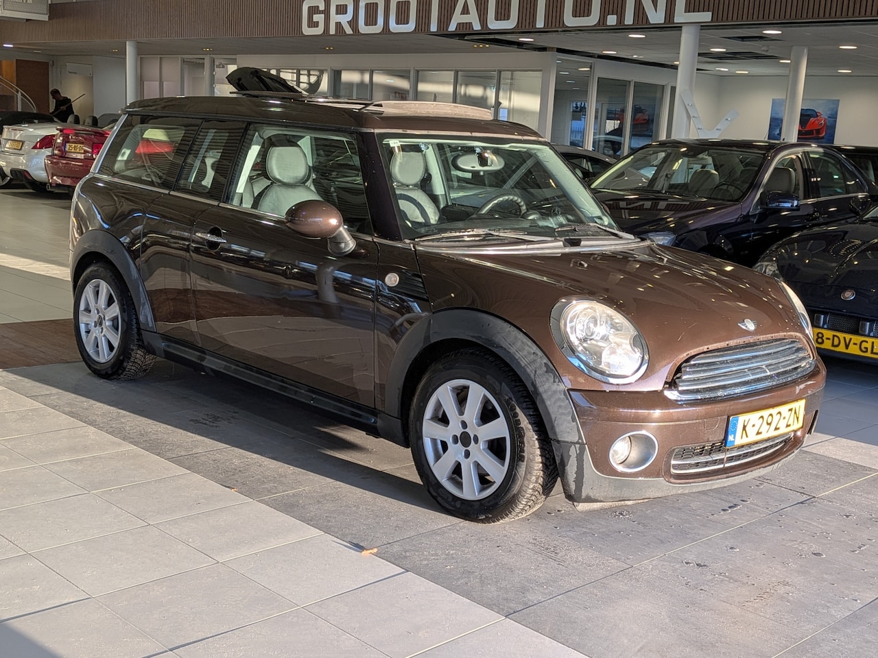 MINI Clubman - Mini 1.6 Cooper Panoramadak, Airco, Stuurbekrachtiging - AutoWereld.nl