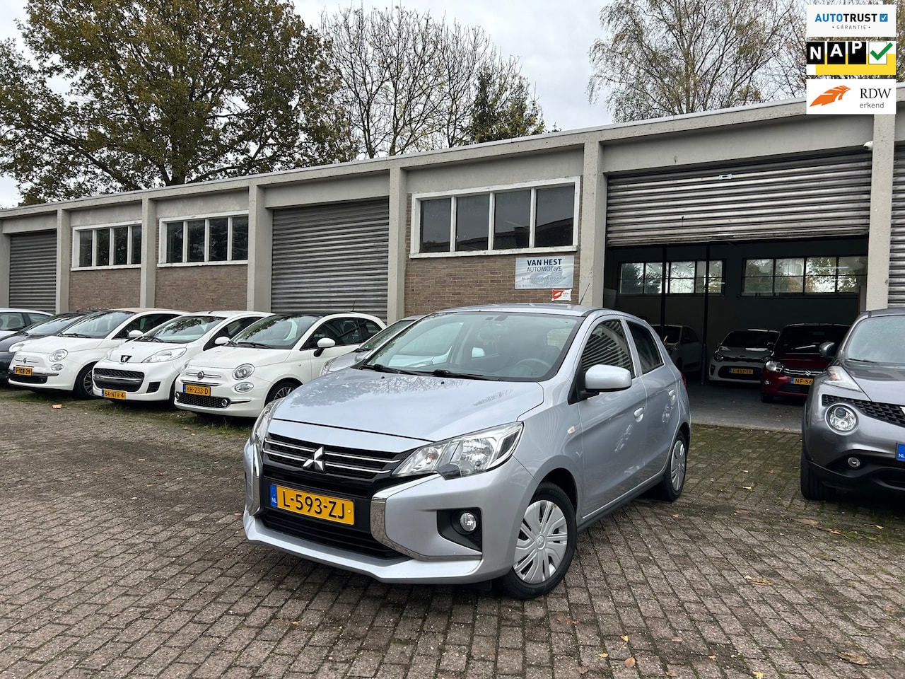 Mitsubishi Space Star - 1.2 Cool+ Airco/ Centrale Verg./ NAP! 1e eigenaar! - AutoWereld.nl