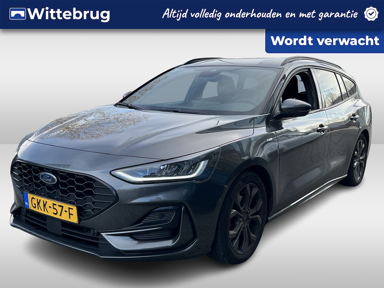 Ford Focus Wagon - 1.0 EcoBoost Hybrid ST Line X **WORDT VERWACHT** NAVIGATIE |  ZOMER/WINTERBANDEN | SPORTIE - AutoWereld.nl
