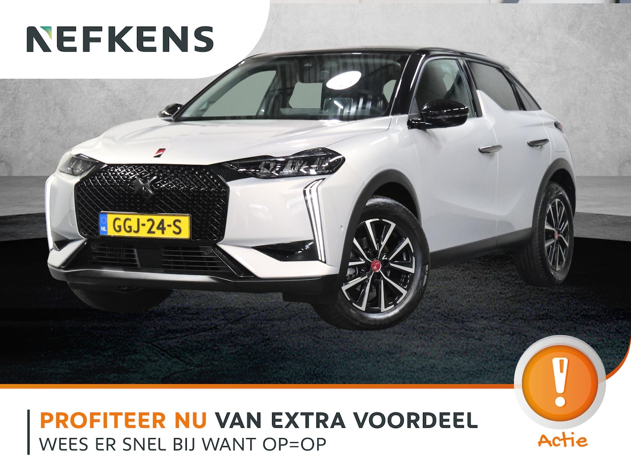 DS 3 - 1.2 130PK Performance Line | AUTOMAAT | AppleCarPlay/AndroidAuto | Navigatie | Climate Con - AutoWereld.nl
