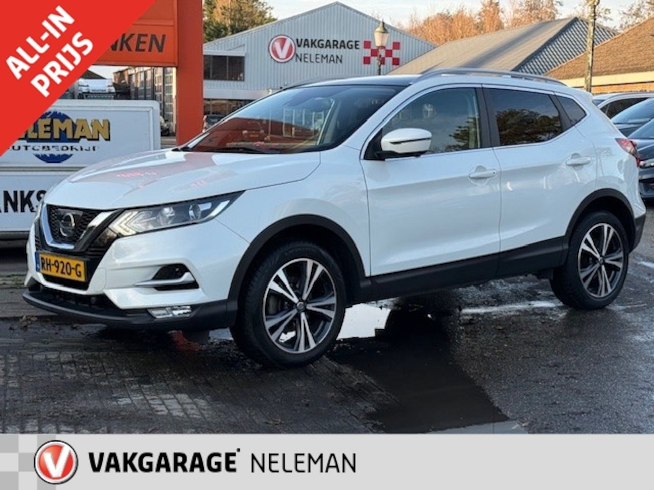 Nissan Qashqai - 1.2 115pk DIG-T N-Connecta panoramadak rijklaarprijs bovag-garantie - AutoWereld.nl