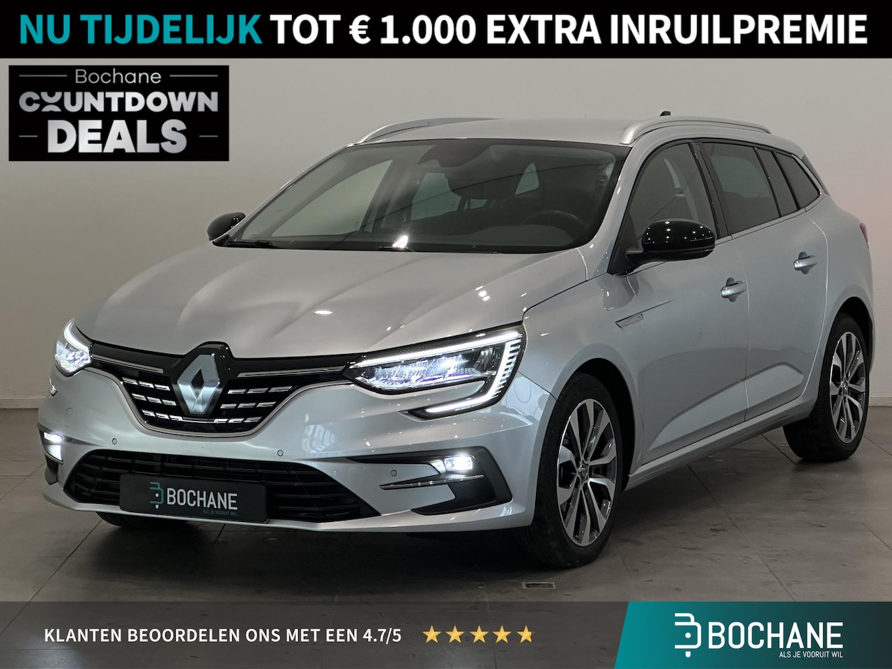 Renault Mégane Estate - 1.3 TCe 140 EDC Techno | Stoel- en stuurverwarming | Apple Carplay/Android Auto - AutoWereld.nl