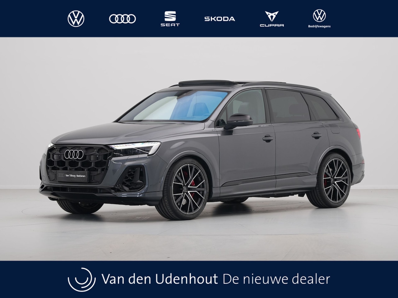 Audi Q7 - 60 TFSI e quattro Pro Line S Competition Luchtvering Panorama B&O Stoelverwarming Vierwiel - AutoWereld.nl