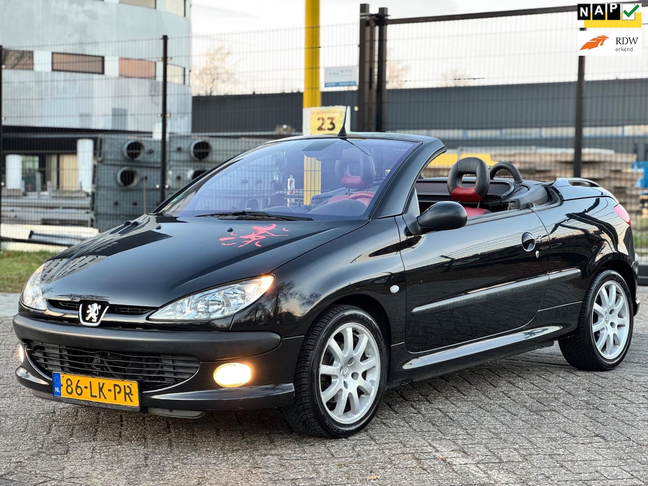 Peugeot 206 CC - 1.6-16V Premium|AUTOMAAT|AIRCO|ELEKRAMEN|TOPWAGEN - AutoWereld.nl