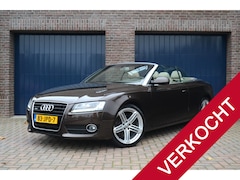 Audi A5 Cabriolet - 3.2 FSI S-Tronic quattro Pro Line | Nekverwarming | Leder | Stoelverwarming | Ketting v.v