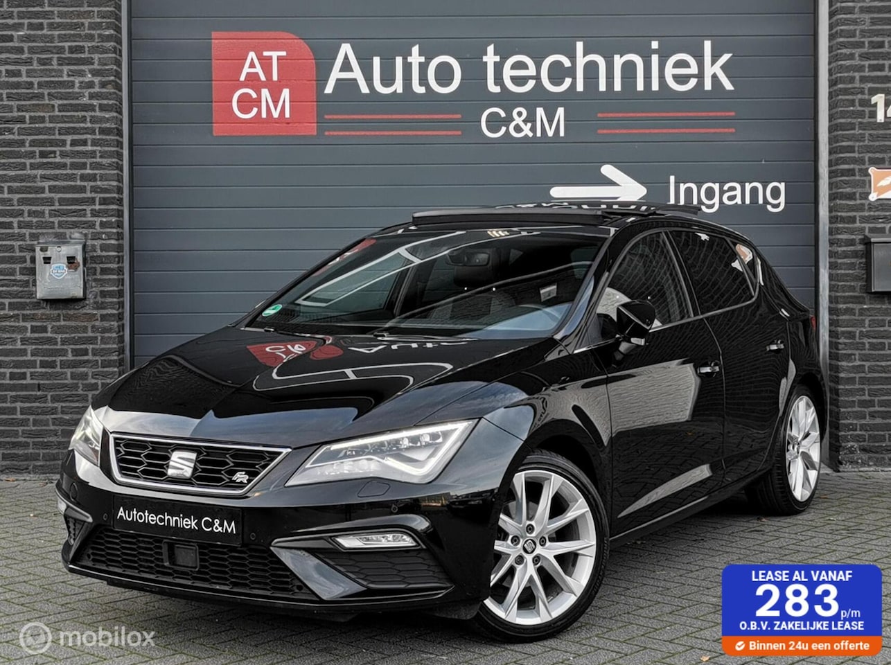 SEAT Leon - 1.4 TSI FR/150PK/DSG/CRUISE/NAVI/LED/PANO/CARPLAY/ - AutoWereld.nl