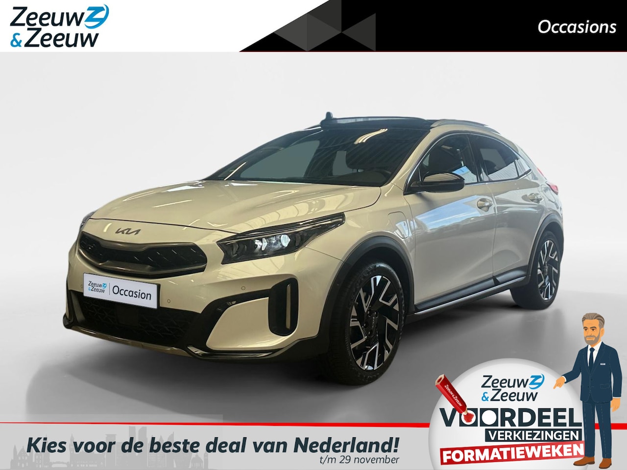 Kia XCeed - 1.6i PHEV ExecutiveLine Plug-in Hybride | Meest luxe uitvoering | 1e Eigenaar | Dealer ond - AutoWereld.nl