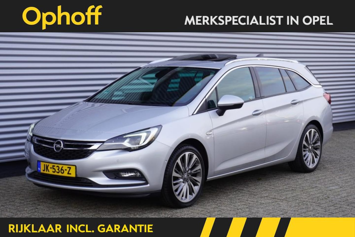 Opel Astra Sports Tourer - Sports Tourer 1.4 Turbo Innovation / Trekhaak / Open dak / Camera / Leer - AutoWereld.nl