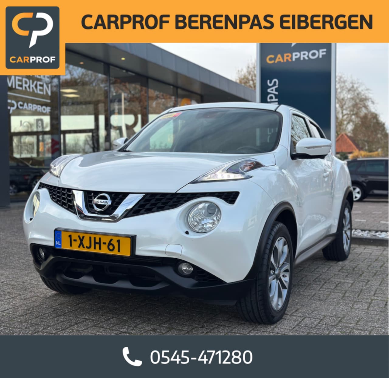 Nissan Juke - 1.6 Tekna Automaat '' Schuif/kanteldak - 360 camera - Infotainmentsystem '' - AutoWereld.nl