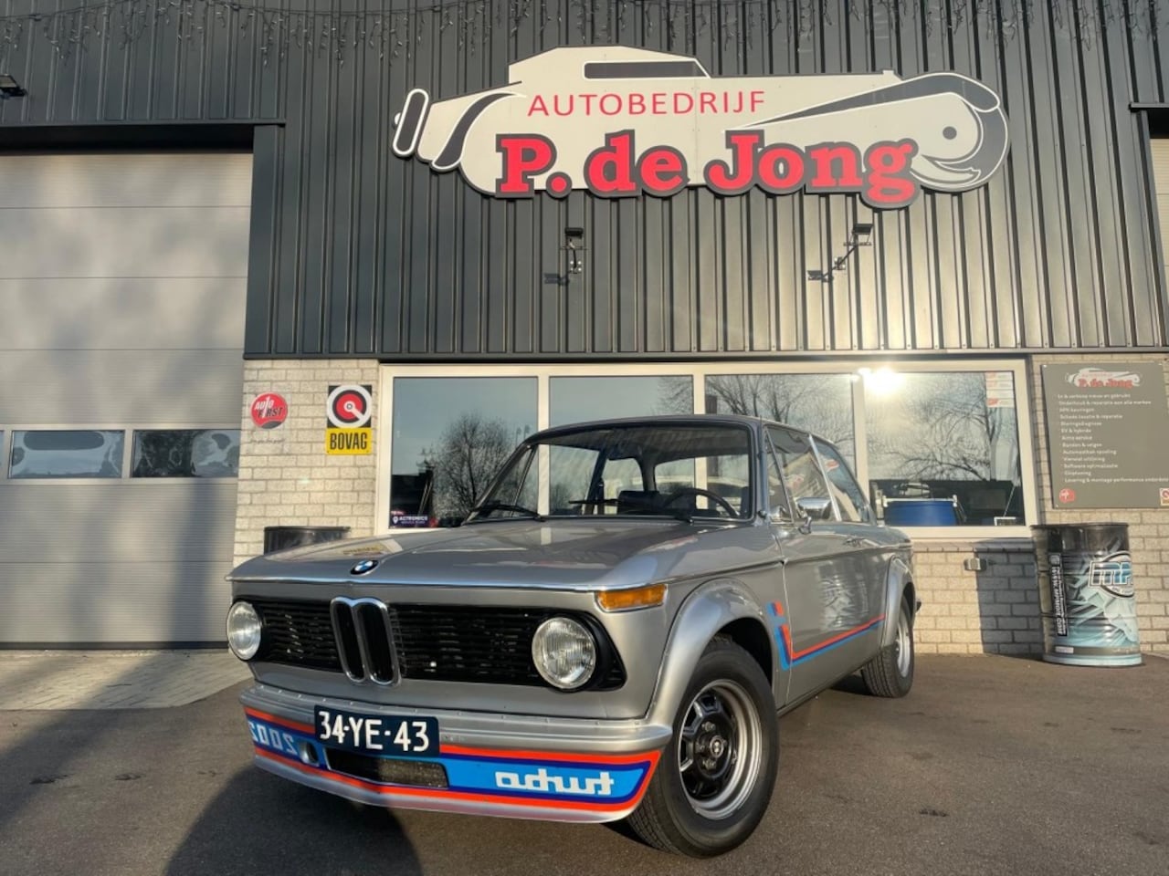 BMW 2-Serie - 2002 TURBO, Polaris silver, 1 of 1.627, Collectors item! - AutoWereld.nl