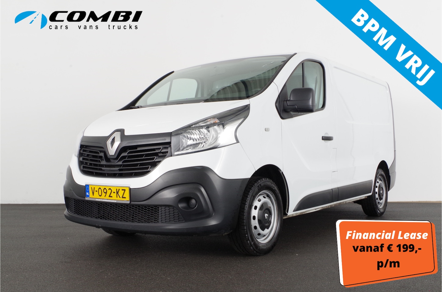 Renault Trafic - 1.6 dCi T29 L1H1 Comfort > trekhaak/navi/cruise/bluetooth/goed onderhouden... - AutoWereld.nl