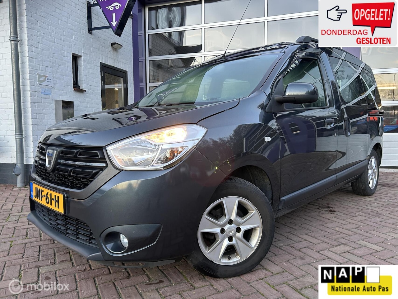 Dacia Dokker - combi 1.6 SCe * NAVIGATIE * AIRCO * LM VELGEN * - AutoWereld.nl