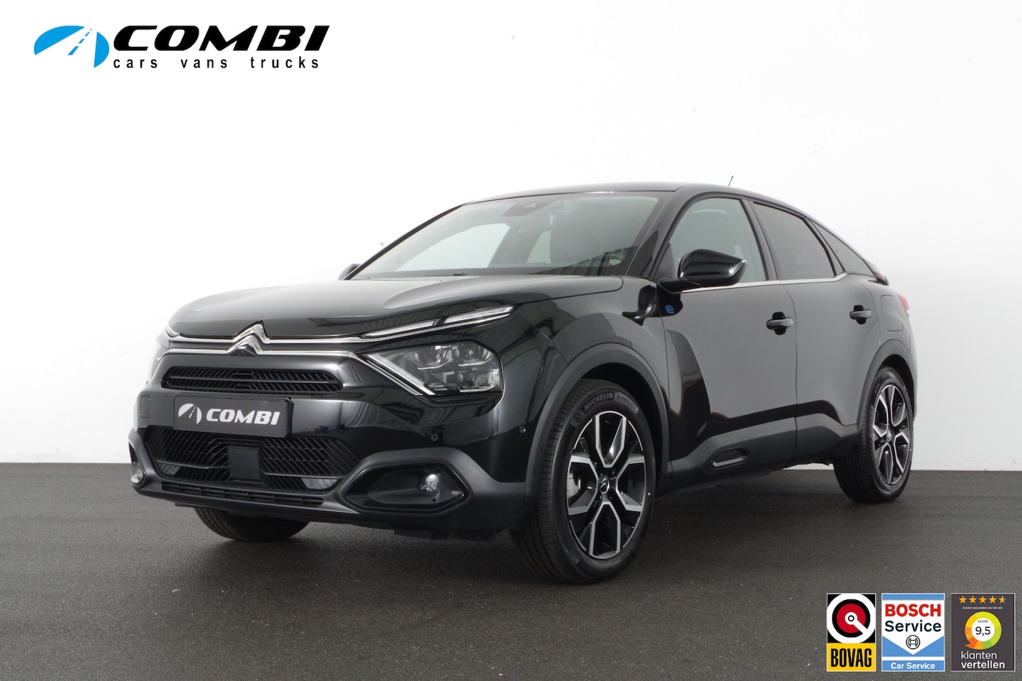 Citroën Ë-C4 - Citroën ë-C4 Shine 50kWh 3- fase | Camera | Navigatie | Adaptive Cruise Control | Pano | C - AutoWereld.nl