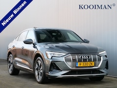 Audi e-tron Sportback - 55 quattro S edition 95 kWh 408 Pk Automaat Soh 96% / Pano-dak / Trekhaak / Carplay