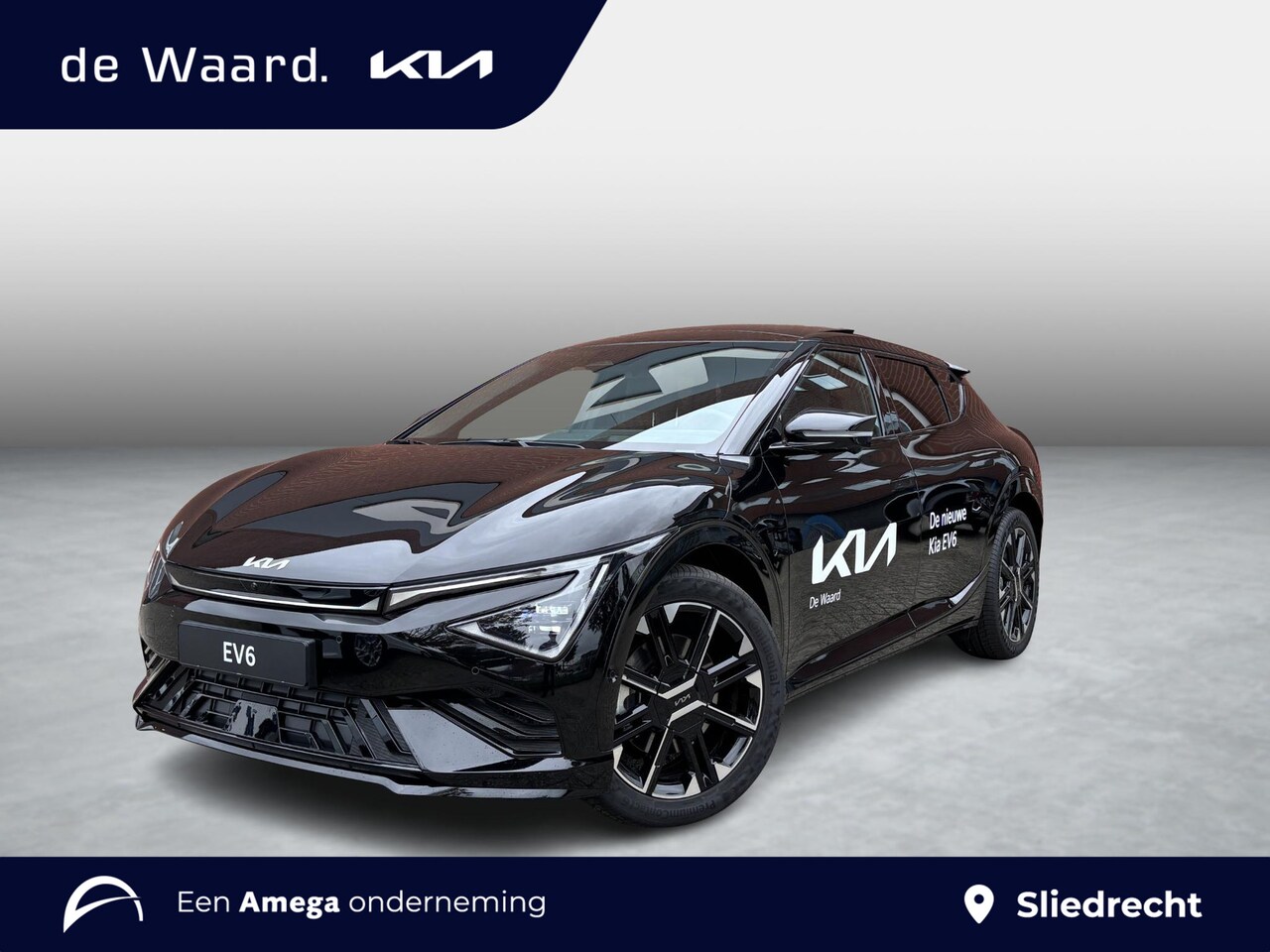 Kia EV6 - GT-Line 84 kWh | €3.690,- korting | Glazen schuif-/kanteldak | Head-up display | Meridian® - AutoWereld.nl