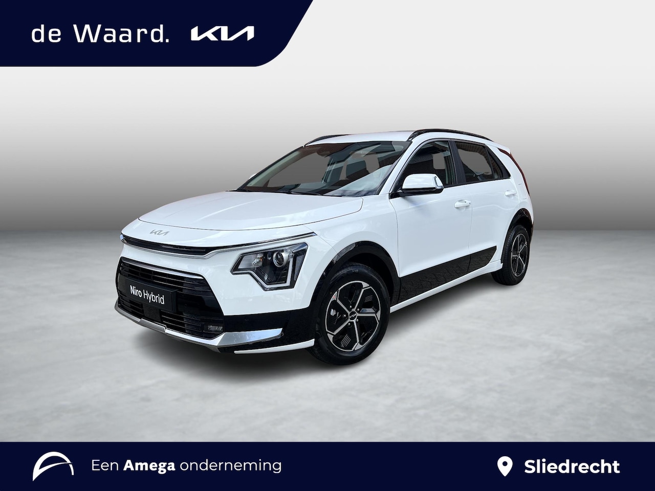Kia Niro - 1.6 GDi Hybrid DynamicLine | €2.500,- inruilvoordeel | Stof/lederlook bekleding | Navigati - AutoWereld.nl