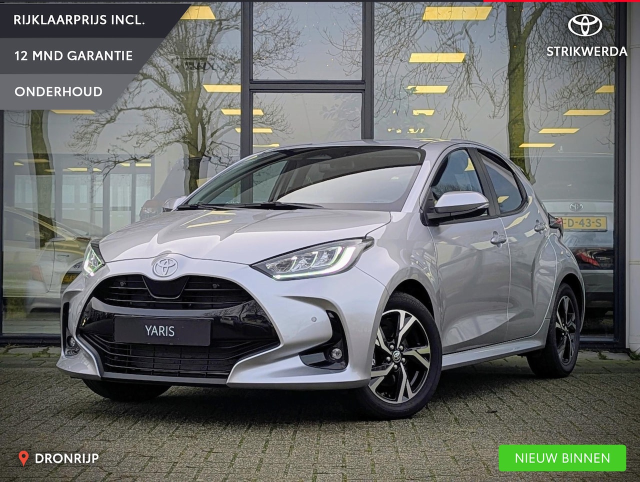 Toyota Yaris - 1.5 Hybrid 115 Dynamic Comfort Pack | Stoel- stuurverwarming | PDC V+A | BSM | ACC | Qi-la - AutoWereld.nl