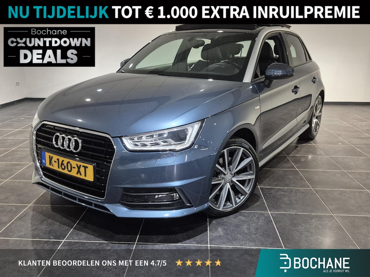 Audi A1 Sportback - 1.4 TFSI Advance Sport Navigatie | Panoramadak | L.m. Velgen - AutoWereld.nl