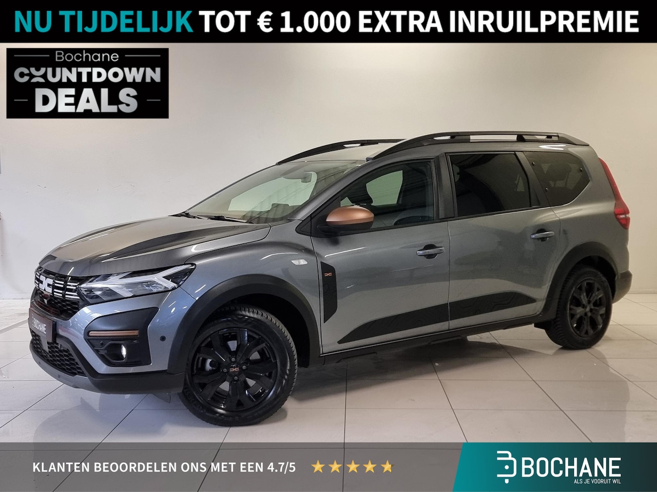 Dacia Jogger - 1.6 Hybrid 140 Extreme 7p. | Apple CarPlay / Android Auto navigatie | Achteruitrijcamera | - AutoWereld.nl