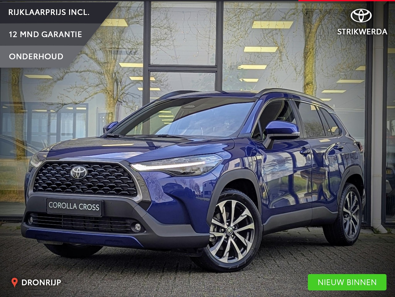 Toyota Corolla Cross - Hybrid 140 Style | Stoel- stuurverwarming | Dodehoek | Elek. achterklep | ACC | PDC V+A | - AutoWereld.nl