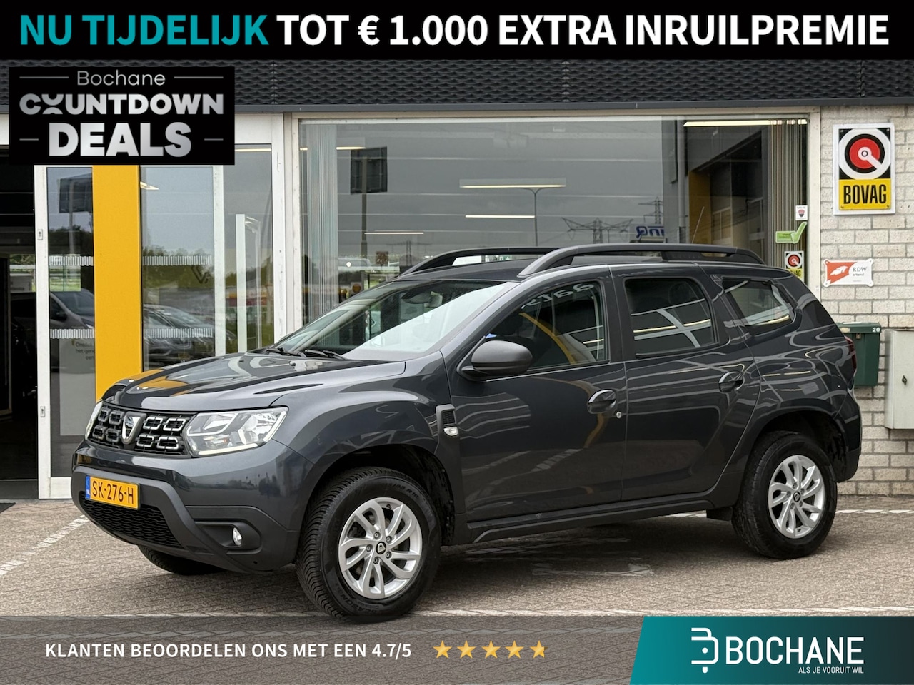 Dacia Duster - 1.2 TCe Comfort | NAP | All-Season | Cruise Control | Airco | BT-Telefoonfunctie | Lichtme - AutoWereld.nl