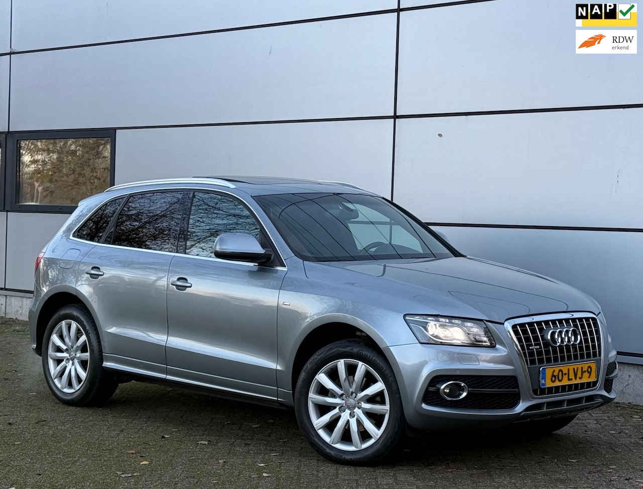 Audi Q5 - 2.0 TFSI Quattro S-Line Automaat |Pano |Leder |Stoelverw |Xenon |Led |Keyless |Full Option - AutoWereld.nl
