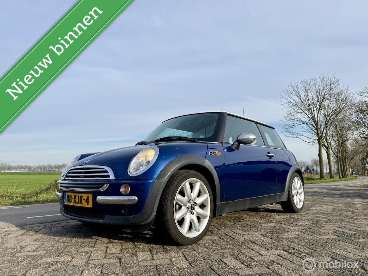 MINI One - Mini 1.6 Salt, BJ 2002, Airco, APK Nov 2026, Leer - AutoWereld.nl