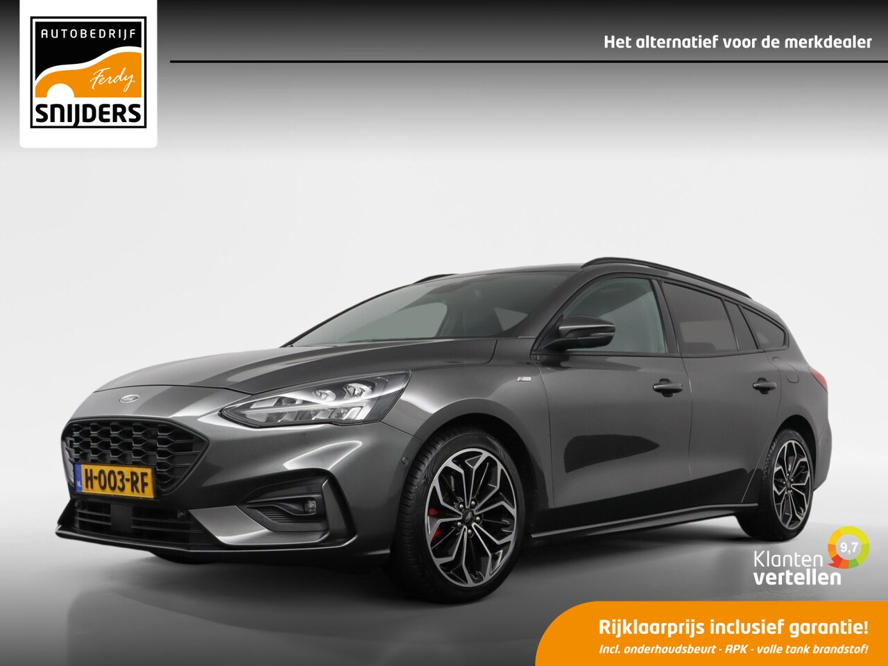 Ford Focus Wagon - 1.5 EcoBoost ST Line Business 1.5 EcoBoost ST Line 182 PK Business, OrigNL | Panorama | Leer | B&O | Apple Car Play | LE - AutoWereld.nl