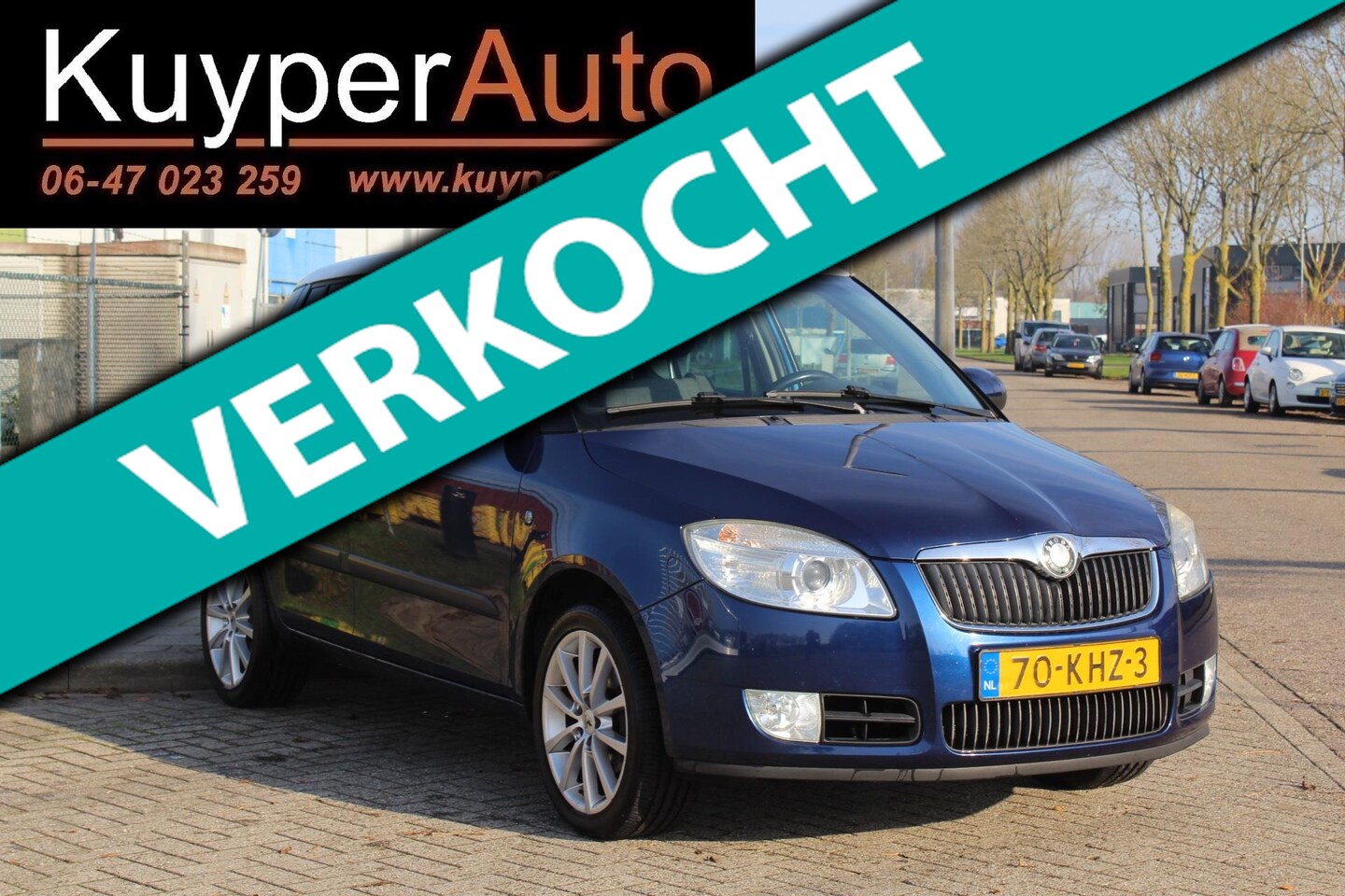 Skoda Fabia - 1.4-16V Dynamic /lpg /multimedia bluetooth navi trekhaak - AutoWereld.nl