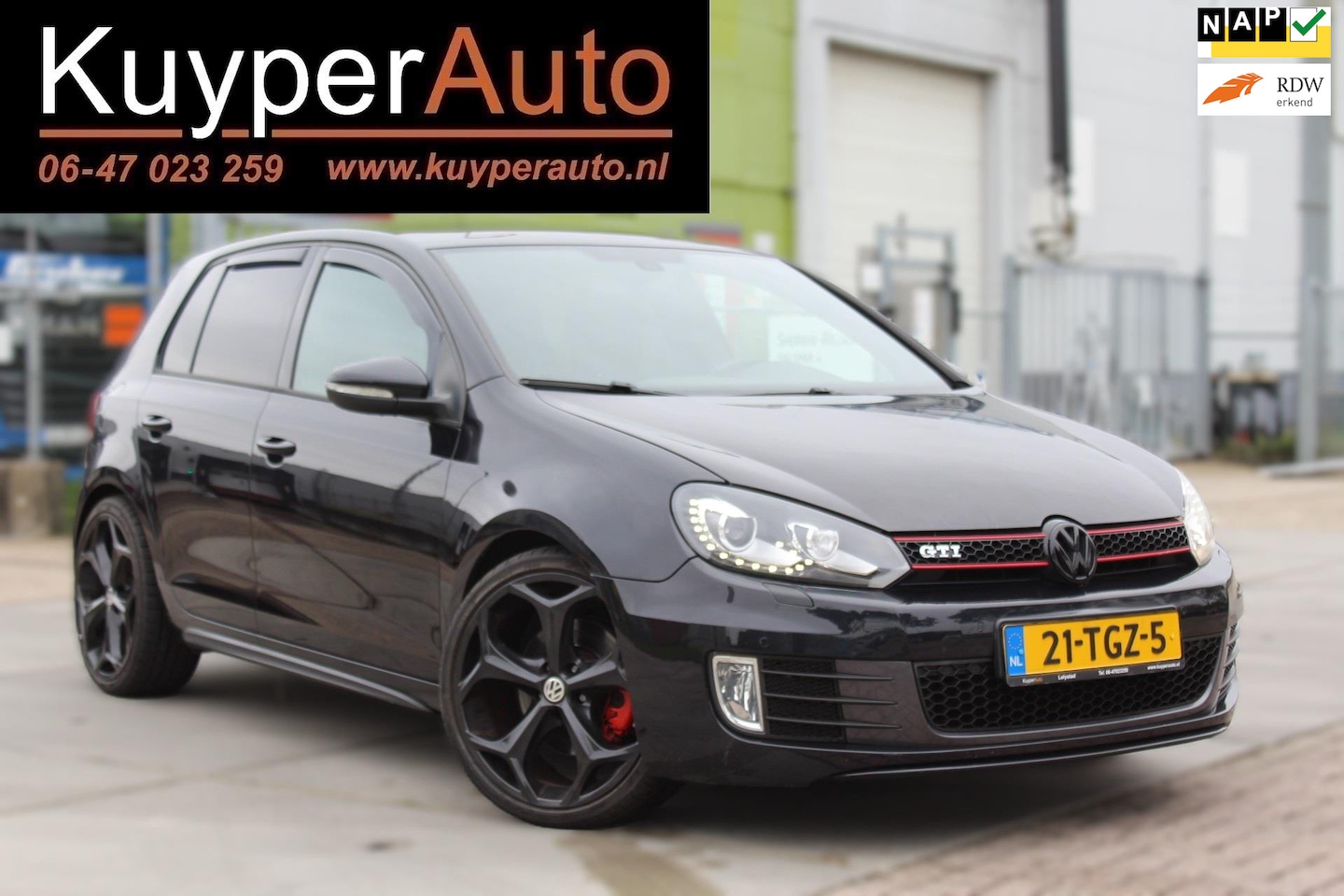 Volkswagen Golf - 2.0 GTI NETTE AUTOMAAT DSG nap ,,gereviseerde motor,,, MULTIMEDIA CLIMA SENSOREN apk 16-10 - AutoWereld.nl