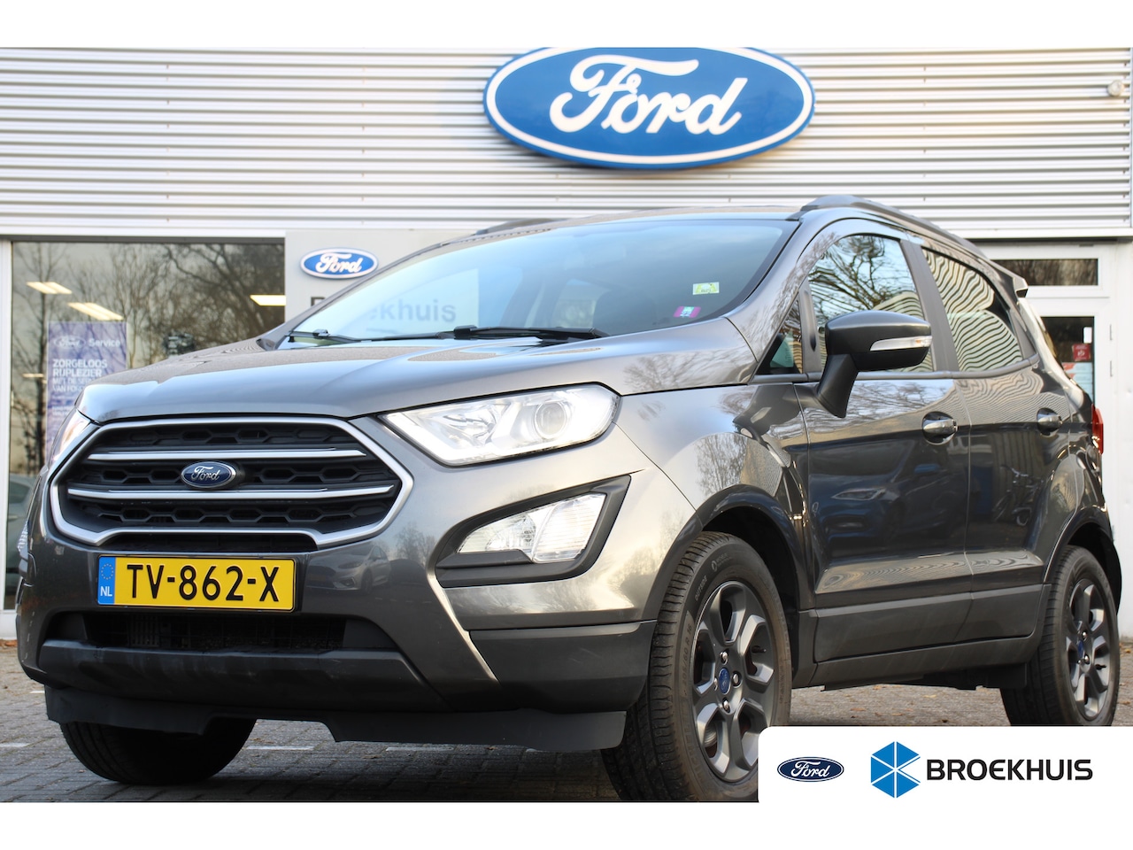 Ford EcoSport - 1.0EB Trend Ultimate | NL-AUTO! | 1E EIGENAAR! | CAMERA | NAVI | CRUSE | DEALER OH! | PARK - AutoWereld.nl