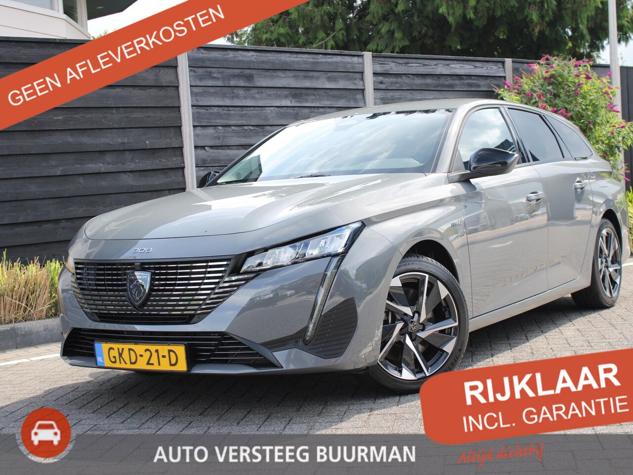 Peugeot 308 SW - Allure Pack Business 1.6 HYbrid 180PK Automaat Navigatie, Camera achter, Parkeerhulp voor - AutoWereld.nl