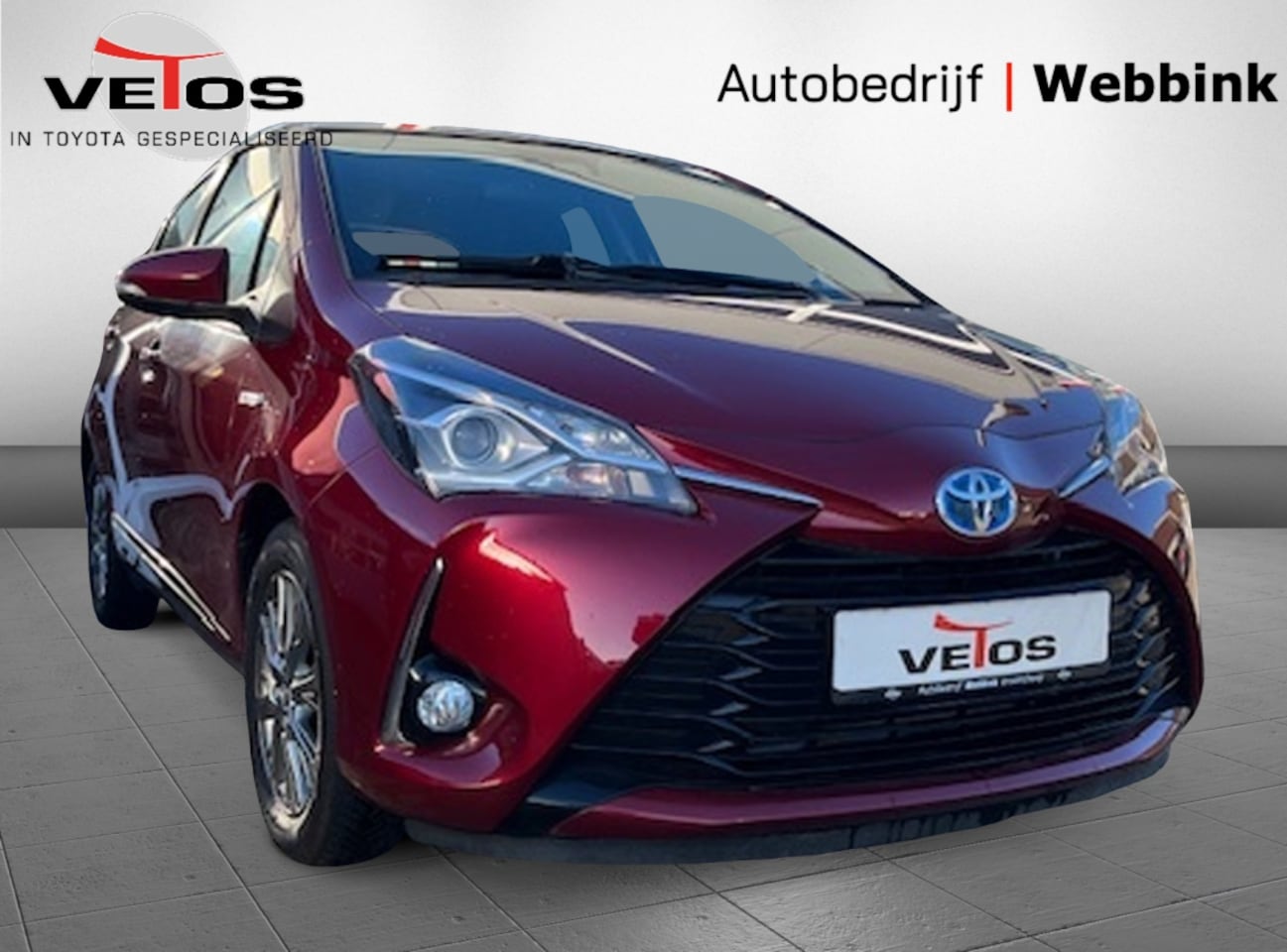 Toyota Yaris - 1.5 Hyb. Des. Red - AutoWereld.nl