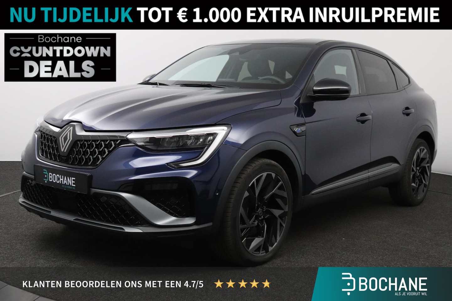 Renault Arkana - 1.6 E-Tech full hybrid 145 esprit Alpine | Bose Audio| 360 Camera| 19'' Alpine Velgen | - AutoWereld.nl