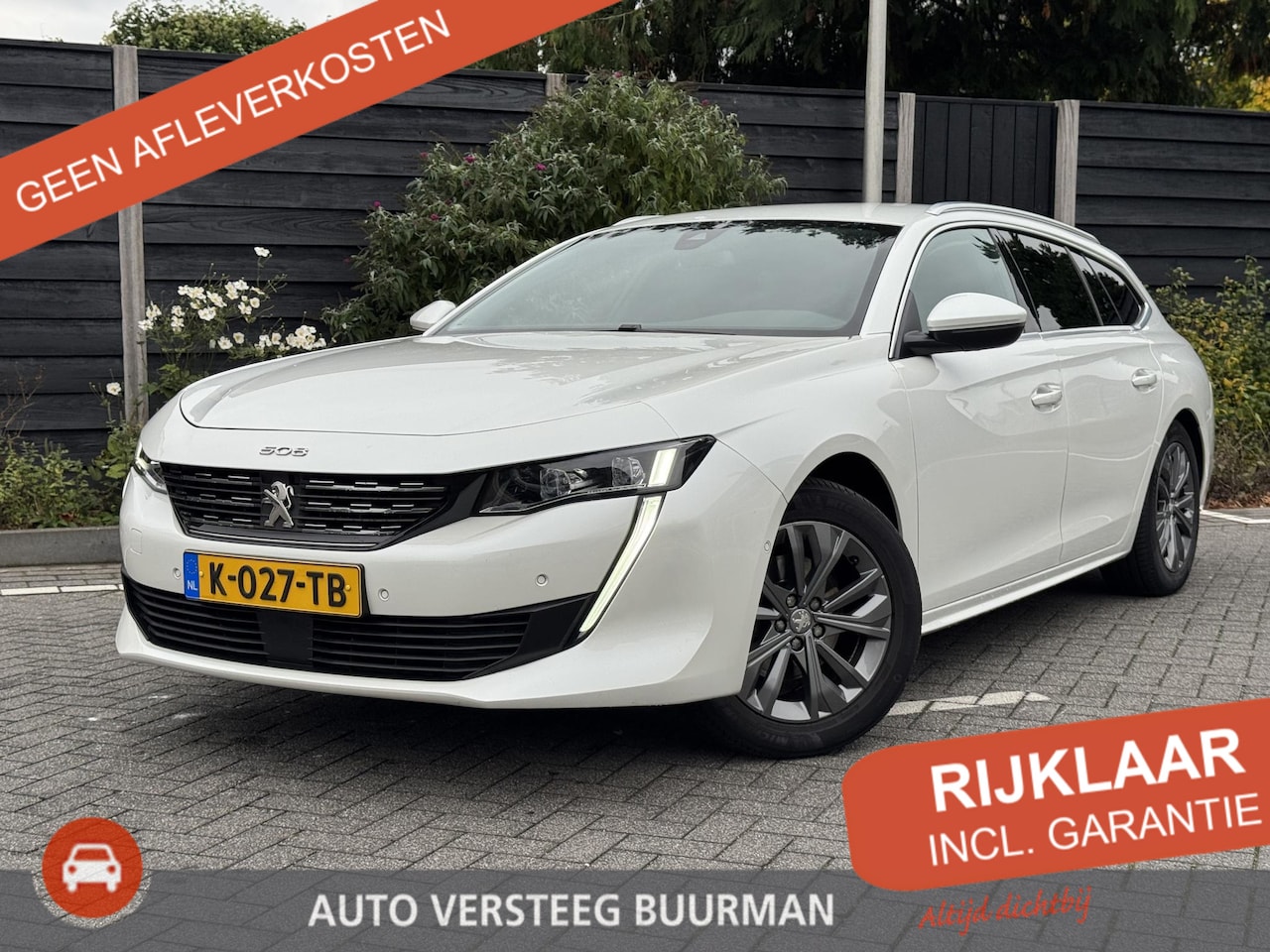 Peugeot 508 SW - Blue Lease Allure 1.6 PureTech 180PK EAT8 Automaat Navigatie, Achteruitrijcamera, Keyless, - AutoWereld.nl